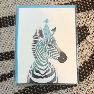 🆕Papyrus Zebra Birthday Greeting Card